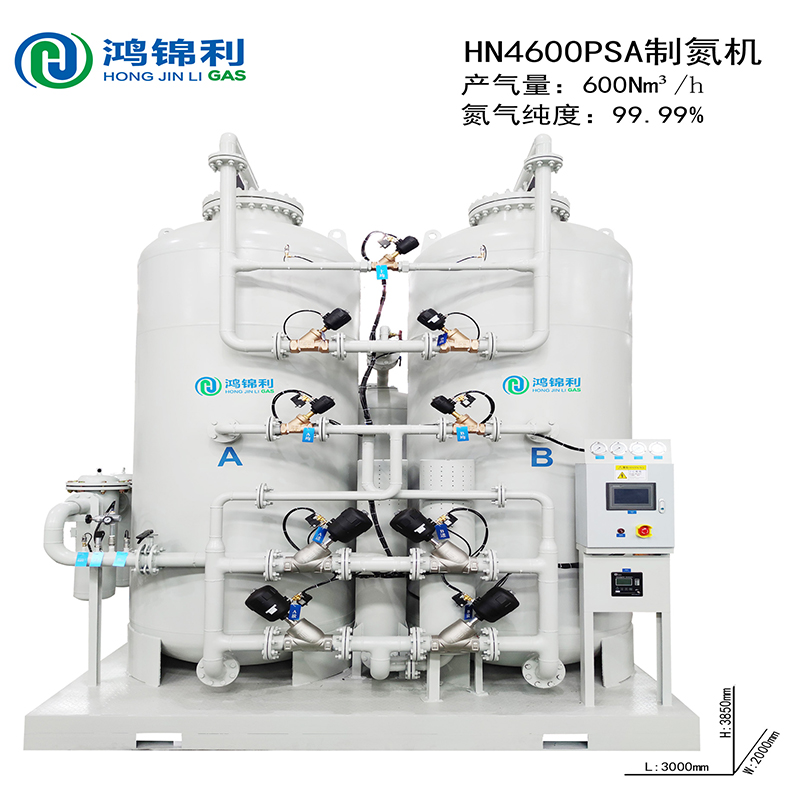 氮气纯度99.99% 氮气产量600Nm³/h